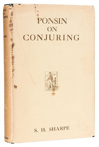 PONSIN ON CONJURING.Sharpe, S.H.