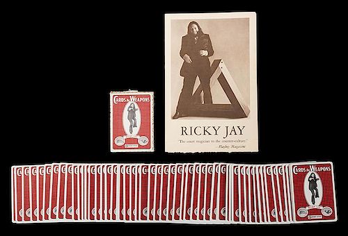 RICKY JAY CARDS AS WEAPONS PROMOTIONAL