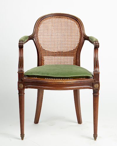 A LOUIS XVI STYLE FAUTEUIL JANSENA 385263