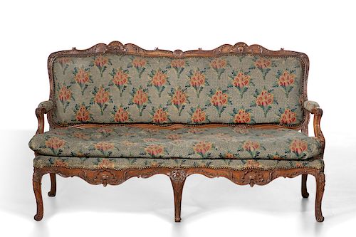 A LOUIS XV STYLE WALNUT SETTEEA 3852a4