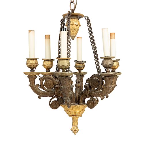 A NEOCLASSICAL STYLE BRONZE SIX 3852e6