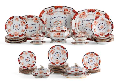 A HICKS, MEIGH & JOHNSON IRONSTONE IMARI