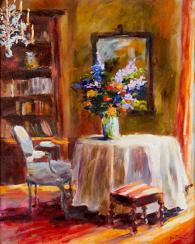 AMY DIXON, ACRYLIC, A SENSE OF FRENCH,