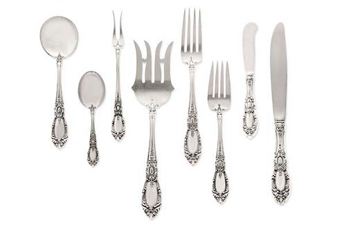 TOWLE KING RICHARD PATTERN SILVER FLATWARE