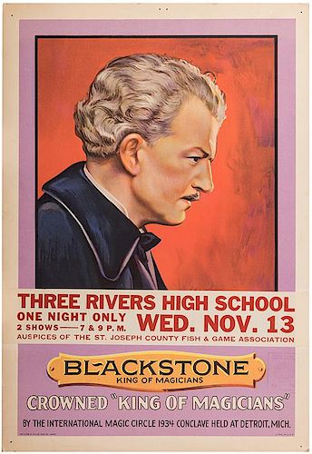 BLACKSTONE. KING OF MAGICIANS.Blackstone,