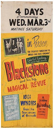 BLACKSTONE AND HIS BIG MAGICAL 3854ee
