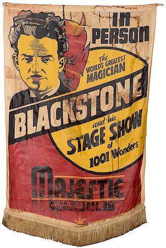 BLACKSTONE, HARRY. IN PERSON. BLACKSTONE