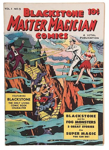 BLACKSTONE MASTER MAGICIAN COMICS 38550f