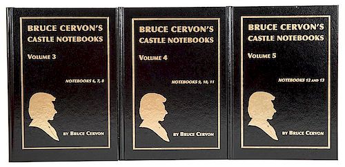 BRUCE CERVON S CASTLE NOTEBOOKS Cervon  3855e5