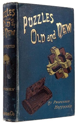 PUZZLES OLD AND NEW.Hoffmann, Professor