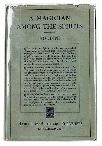 A MAGICIAN AMONG THE SPIRITS.Houdini,