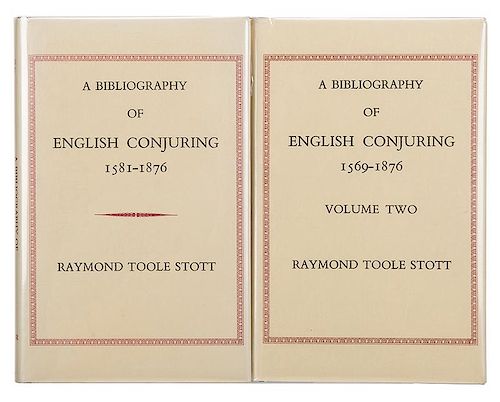 A BIBLIOGRAPHY OF ENGLISH CONJURING  38562b