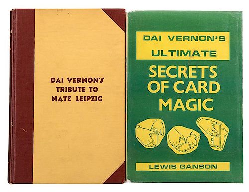 VERNON, DAI AND LEWIS GANSON. TWO VOLUMES