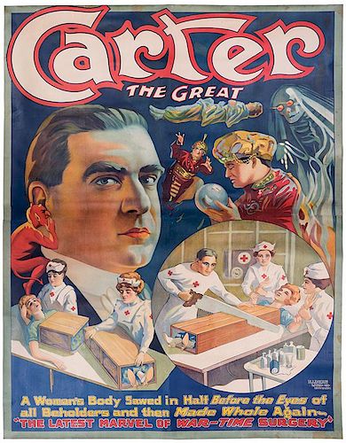 CARTER THE GREAT.Carter, Charles. Carter
