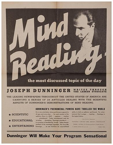 MIND READING. THE MOST DISCUSSED