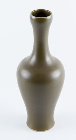 CHINESE TEA DUST GLAZE PORCELAIN