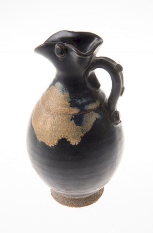 CHINESE BLACK POTTERY EWERChinese