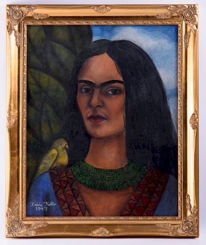 FRIDA KAHLO AUTORRETRATO MIXED 38571c