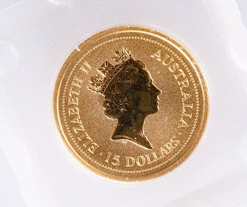 $15 AUSTRALIA GOLD COINAustralia