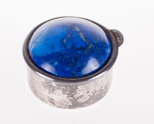 LAPIS TOP SILVER 925 PILLBOXSilver