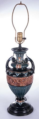 GERBING STEPHAN MAJOLICA URN 385790