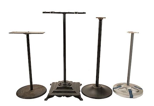 LOT OF FOUR GUMBALL MACHINE STANDS Lot 385857