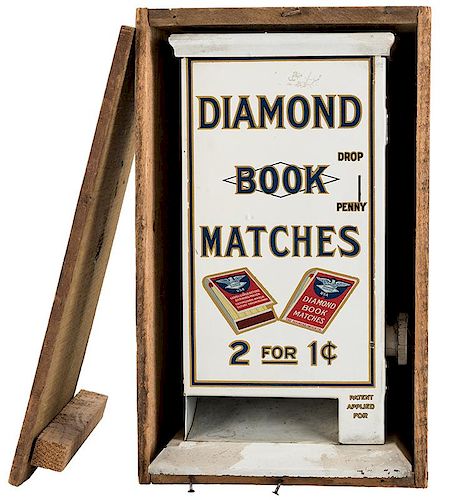 DIAMOND MATCH CO. 1 CENT WALL HANGING