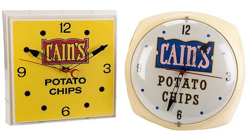 TWO CAIN S POTATO CHIPS ADVERTISING 385958