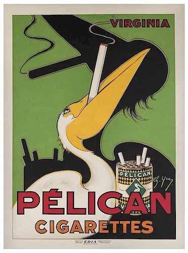 PELICAN CIGARETTES.Charles Yray.