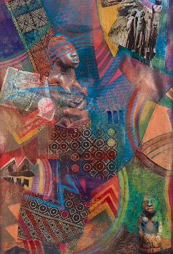 SHAHAR CAREN WEAVER, AFRICAN COLLAGEShahar