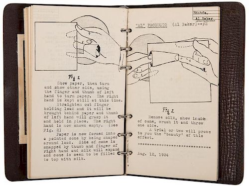 EUGENE BULSON S AL BAKER NOTEBOOKS Baker  385b85