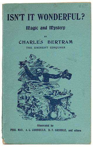 BERTRAM, CHARLES. ISN'T IT WONDERFUL?Bertram,