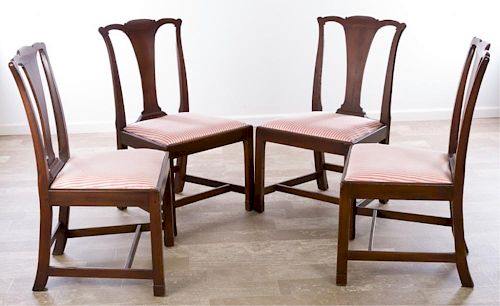 PETERSBURG SCHOOL CHIPPENDALE CHAIRS  385bc6