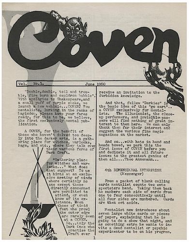 COVEN Coven Ted Messenger Monthly  385bf1