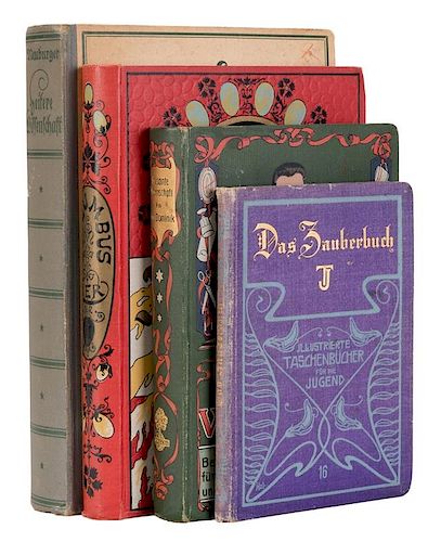 FOUR VOLUMES ON CONJURING AND AMUSEMENTS.[German]