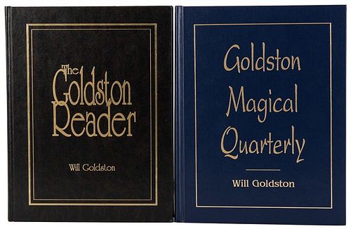 GOLDSTON WILL TWO FACSIMILE EDITIONS 385c6a