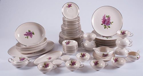 FINE ARTS "LILAC" PATTERN PORCELAIN