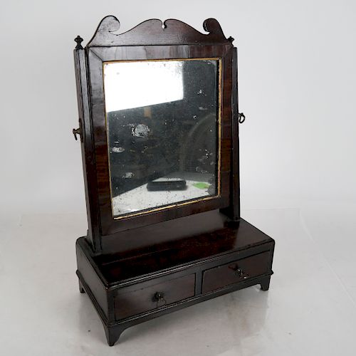 ANTIQUE AMERICAN SHAVING MIRRORAntique 3884c1