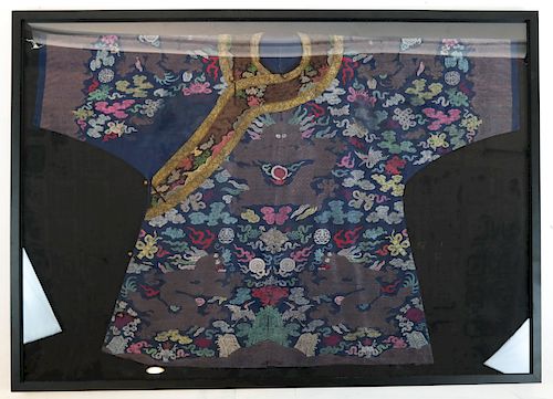 ASIAN KIMONO, FRAMEDFramed Asian