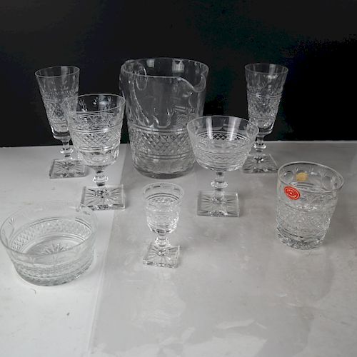 CUT GLASS CRYSTAL STEMWARE 100 38852f