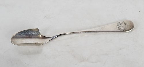 GORHAM 8 SHOVEL SPOON IN ANTIQUE  38853a