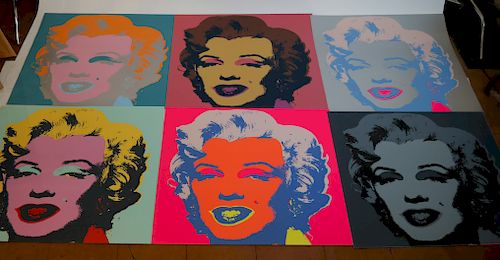 AFTER ANDY WARHOL: "MARILYN" SET