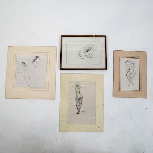 PETER BRADLEY: FOUR NUDE STUDIES