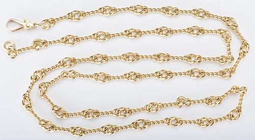 18K NECKLACE OR WATCH CHAIN18K 3885fa