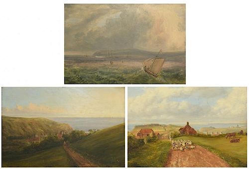 3 ENGLISH SCHOOL PAINTINGS C 1840Two 388635