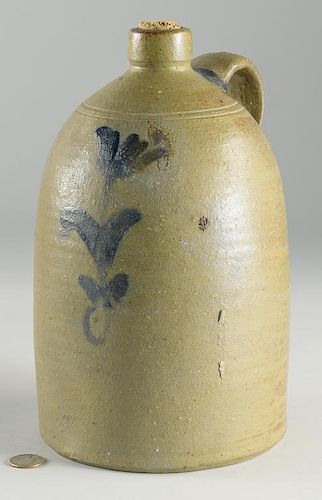 EAST TN STONEWARE JUG, ATTR. TO