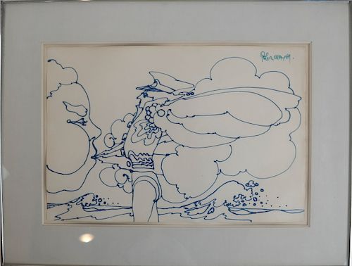 PETER MAX UNTITLED WILLIAM 3886a1