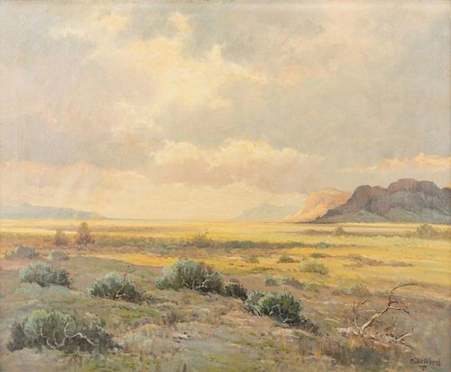 ROBERT WOOD NEW MEXICO LANDSCAPE 3886b9