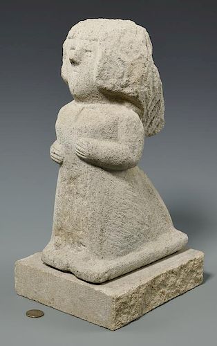 WILLIAM EDMONDSON SCULPTURE NURSING 3886cc