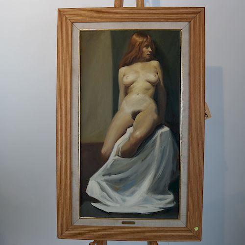 MANNER OF PAUL CLEMENS NUDE WOMAN 3886d4